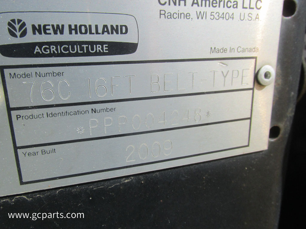 76C HEADER W/16FT SWATHMASTER PICK-UP